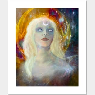 Artemis, Moon Goddess Posters and Art